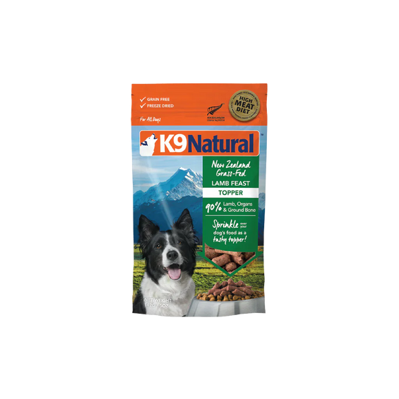 K9 Natural Lamb Feast Freeze-Dried Topper