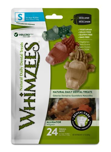 Whimzees Alligator Dental Dog Treats