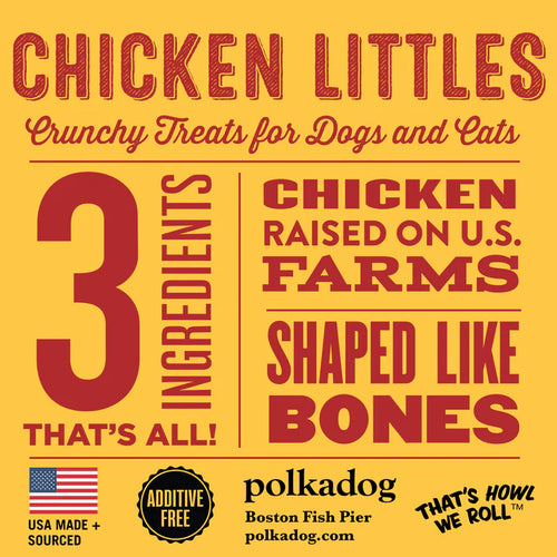 Polkadog Chicken Littles (Bones) Dog Treats