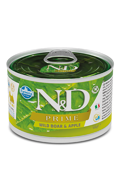 Farmina N&D Prime Boar & Apple Recipe Adult Mini Wet Dog Food