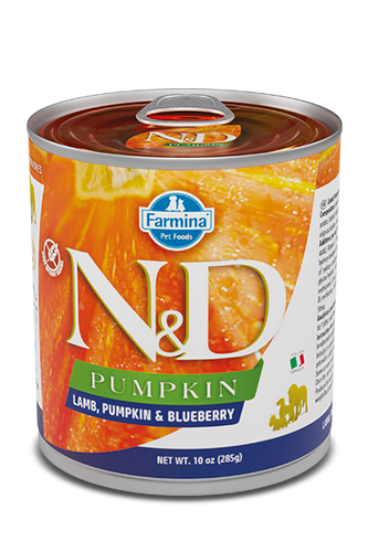 Farmina N&D Pumpkin Lamb, Pumpkin & Blueberry Puppy Wet Dog Food