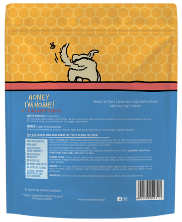 Honey I'm Home! Collagen Strips Dog Chew Treat