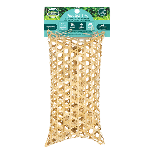 Oxbow Animal Health Enriched Life - Bamboo Play Pouch