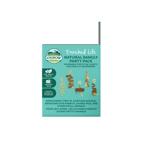 Oxbow Animal Health Enriched Life - Natural Dangly Party Pack