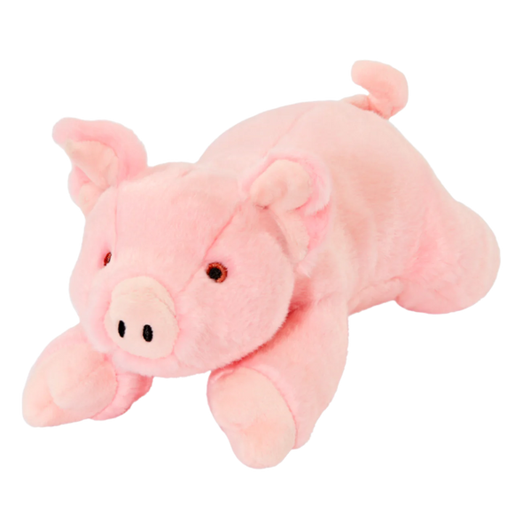 Fluff & Tuff Petey Pig Dog Toy (11