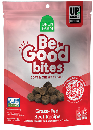 Open Farm Be Good Bites Grass-Fed Beef Treats