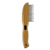 Bamboo Groom Rotating Pin Comb with 31 Rounded Pins (single count)