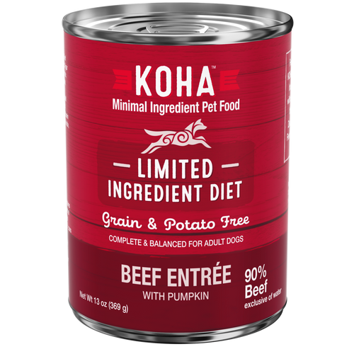 Koha Limited Ingredient Diet Beef Entrée for Dogs (13-oz)