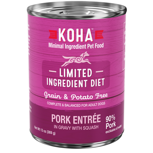 KOHA Dog GF LID 90% Pork 13oz