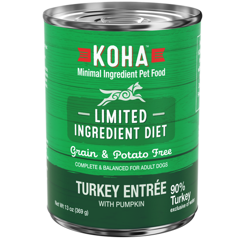 Koha Limited Ingredient Diet Turkey Entrée for Dogs (13-oz)