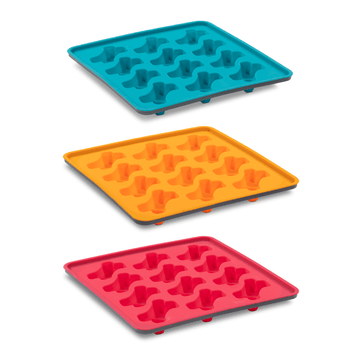 Messy Mutts Framed Spill Resistant Silicone Dog Treat Mold