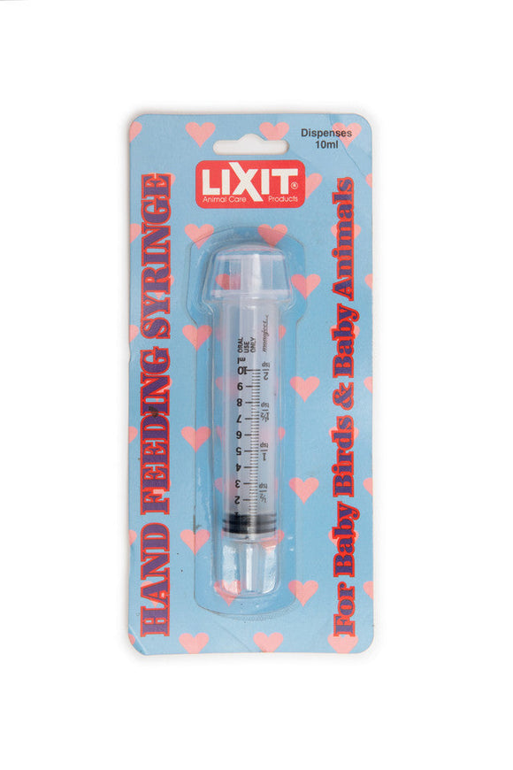 Lixit Hand Feeding Syringe (10 ml)