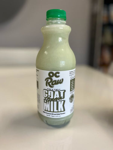 OC Raw Dog Frozen Green Goat Milk