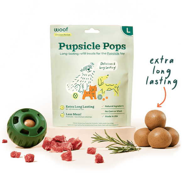 Woof Pupsicle Pops Dog Treats