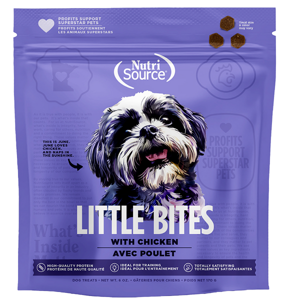 NutriSource Chicken Little Bites Dog Treats