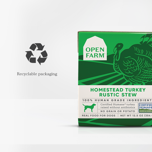 Open Farm Homestead Turkey Rustic Stew (12.5-oz, single)