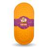 Poochie Butter Lick Pad (Oval) (Orange)