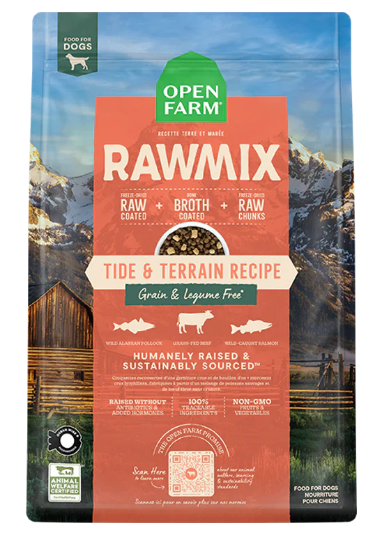 Open Farm Tide & Terrain Grain-Free Rawmix for Dogs (3.5 LB)