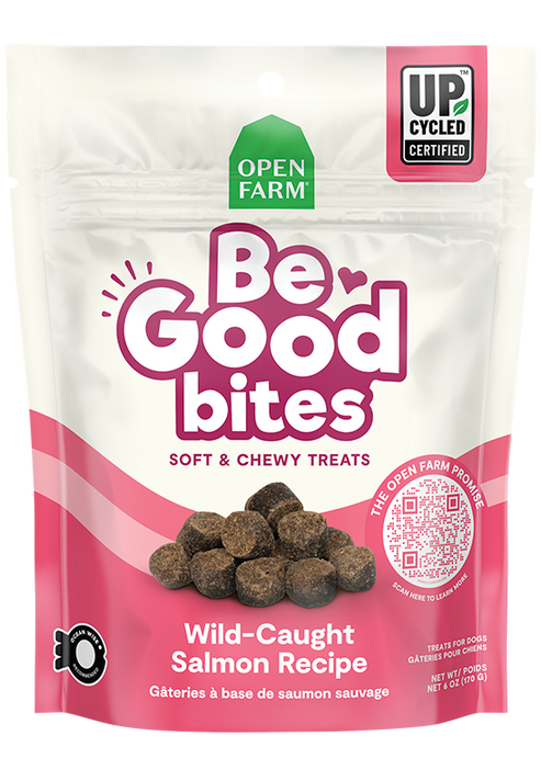 Open Farm Be Good Bites Wild-Caught Salmon Recipe Dog Treats