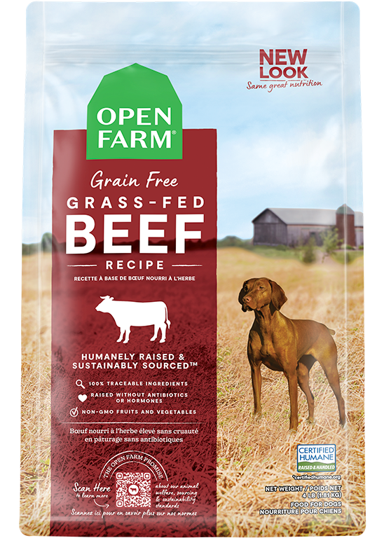 Open Farm Grass-Fed Beef Grain-Free Dry Dog Food