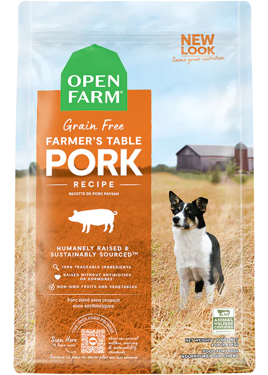 Open Farm Farmer's Table Pork Grain-Free Dry Dog Food