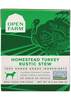 Open Farm Homestead Turkey Rustic Stew (12.5-oz, single)