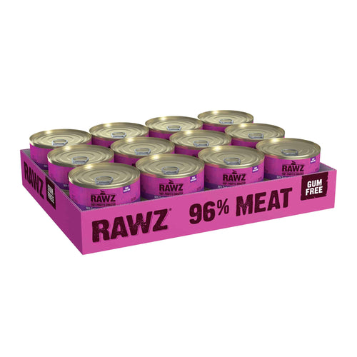 Rawz 96% Turkey & Turkey Liver Pate Cat Food