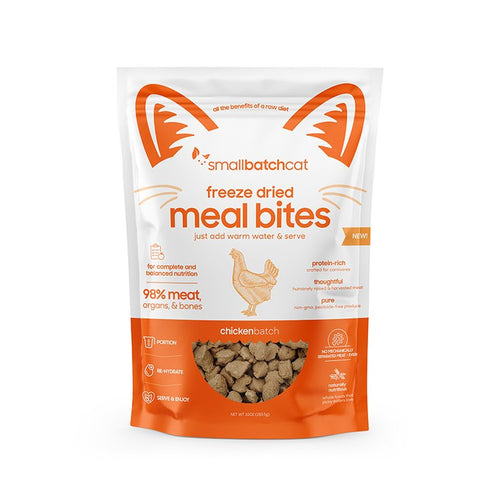 Small Batch Cat Freeze Dried Chicken Meal Bites (10 Oz)