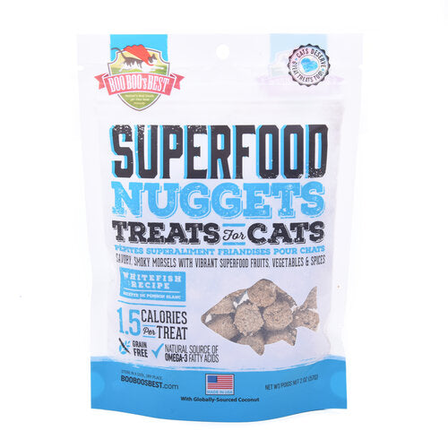 Boo Boo's Best SuperFood Nuggets Whitefish Cat Treats (2 oz)