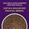 Zignature Small Bites Trout & Salmon Formula Dry Dog Food