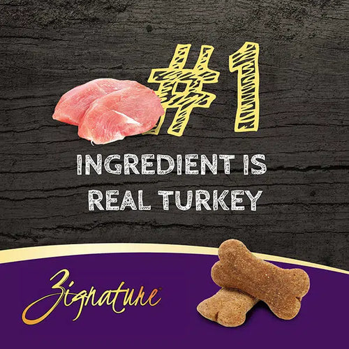 Zignature Ziggy Bars Turkey Formula Dog Treats