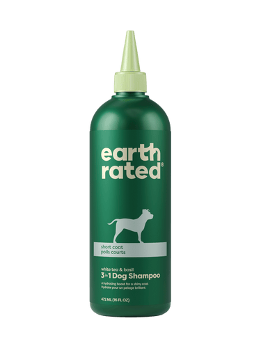 Earth Rated Short Coat 3-in-1 Dog Shampoo (16 oz)