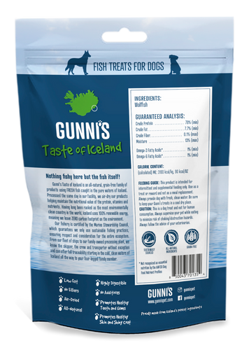 Gunni's WolfFish Chewy Sticks Dog Treats