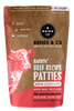 Bones & Co. Barkin' Beef Recipe Raw Frozen Patties Dog Food