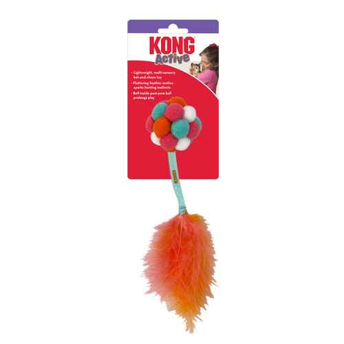 KONG Cat Active Bubble Ball Assorted Cat Toy