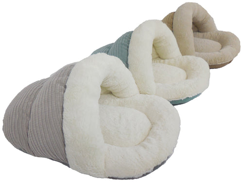 Arlee Cat Slipper Bed 22in (Grey)