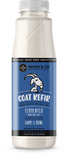 Bones & Co. Goat Kefir for Dogs and Cats (32 oz)