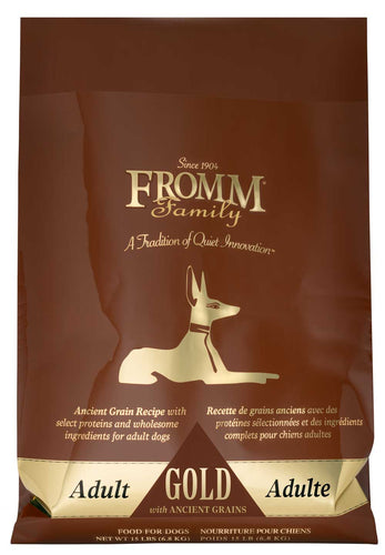 Fromm Adult Gold with Ancient Grains Dog Food (30 lbs)