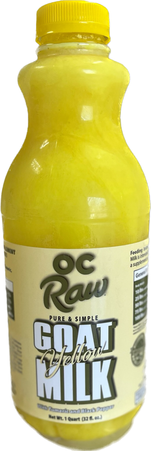 OC Raw Dog Frozen Yellow Goat Milk