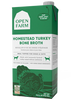 Open Farm Homestead Turkey Bone Broth for Dogs & Cats