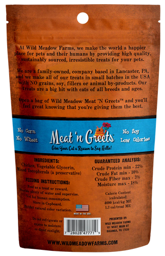 Wild Meadow Meat 'N Greets Chicken Cat Treats