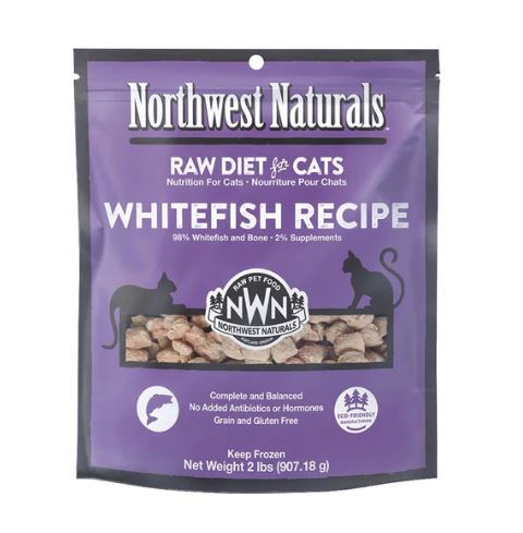 Northwest Naturals Frozen Cat Nibbles Whitefish