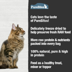 PureBites Chicken & Lamb Liver Freeze Dried Cat Treats