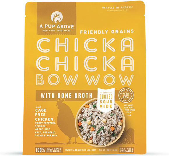 A Pup Above Chicka Chicka Bow Wow