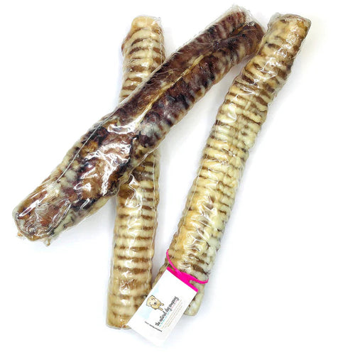 Tuesday's Natural Dog Company Beef Trachea (Bulk) Dog Treats