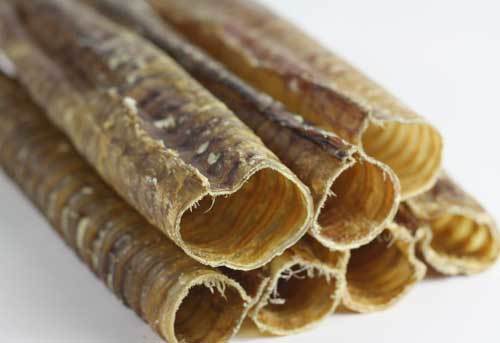 Tuesday's Natural Dog Company Beef Trachea (Bulk) Dog Treats