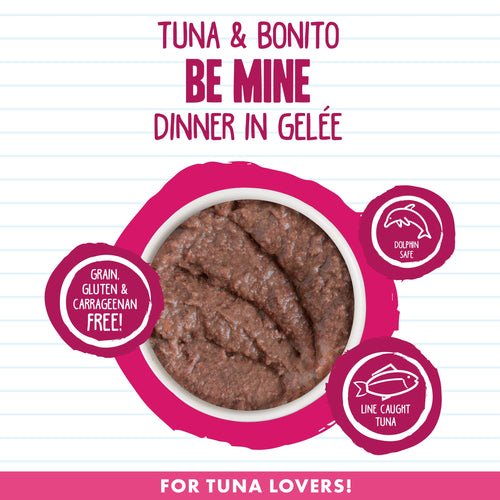 Weruva BFF Tuna and Bonito Be Mine Canned Cat Food