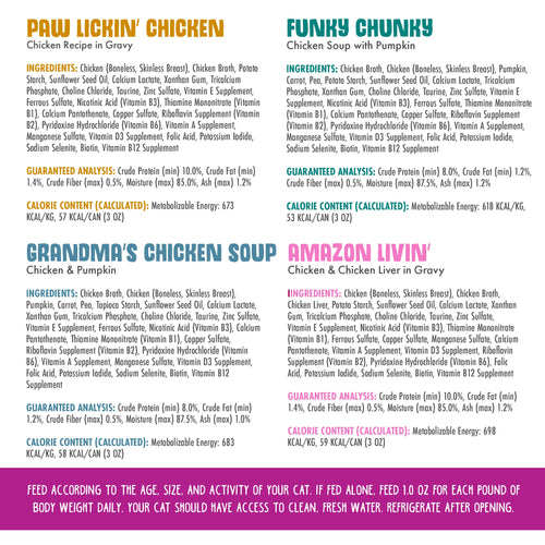 Weruva Classic Cat Food, Meow Ya Doin'! Variety Pack