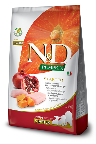 Farmina N&D Pumpkin Chicken and Pomegranate Starter Puppy Dry Food