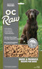 OC Raw Dog DUCK & PRODUCE ~ 20 oz Freeze Dried Meaty Rox